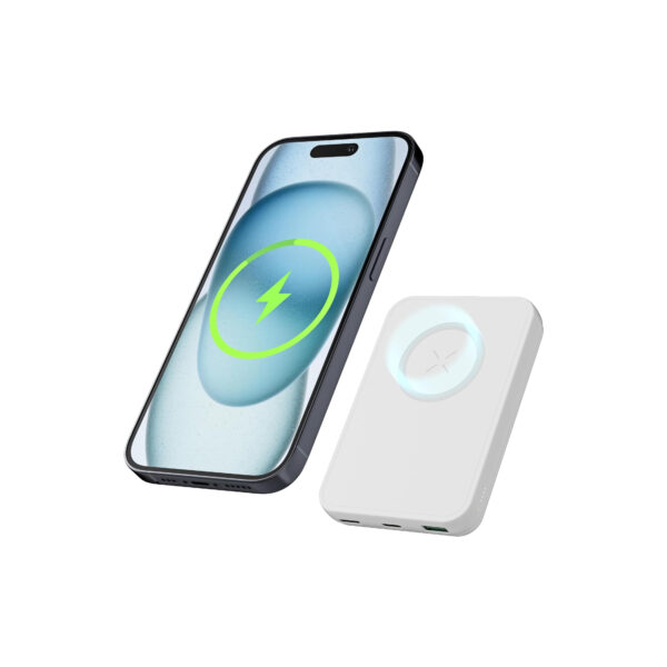 Batterie-Externe-Magnetique-Sans-Fil-Portable