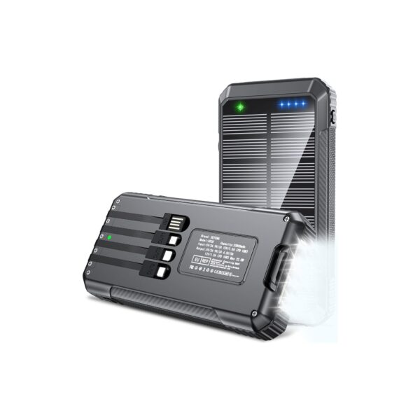 Batterie-Externe-Solaire-Randonnee-33800mAh