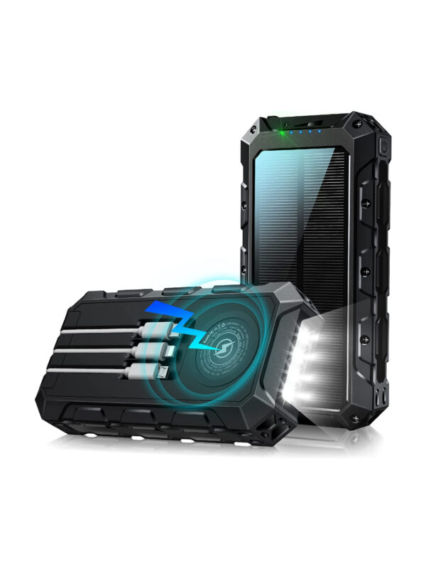 Batterie-Portable-Solaire-36800mAh