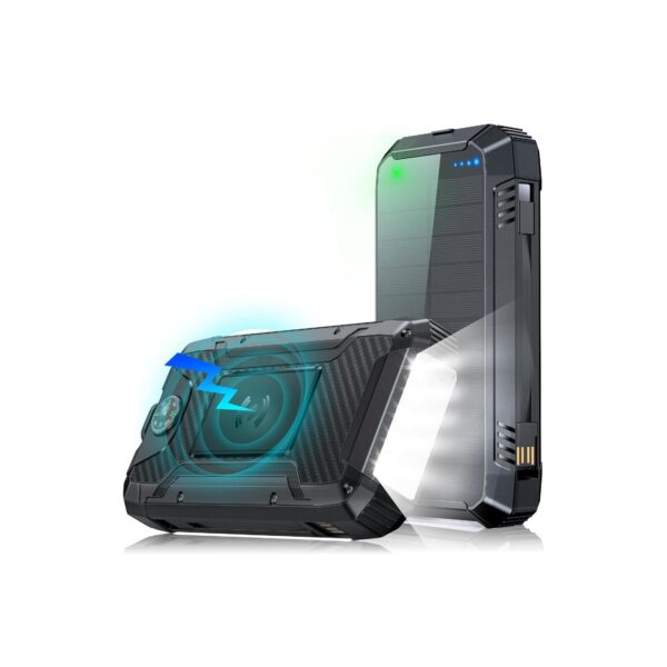 Batterie-externe-Solaire-46800mAh