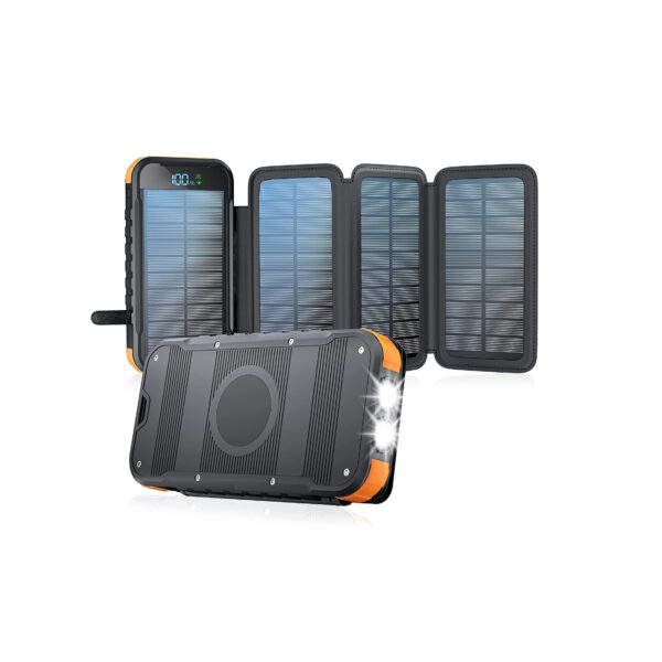 Batterie-externe-solaire-charge-rapide